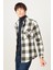 Slim Fit Kışlık Oduncu Dama Desen Erkek Gömlek 2