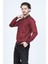 Erkek Polo Yaka Yün Kazak 6091903 Bordo 1