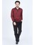 Erkek Polo Yaka Yün Kazak 6091903 Bordo 2