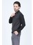 Erkek Desenli Polo Yaka Triko Yün Kazak 4533224 Siyah 3