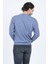 Erkek Bisiklet Yaka Sweatshirt 6240101 Indigo 5