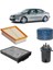 Renault Megane 2 4lü Karbon Filtre Bakım Seti 1.5 Dci 2002-2005 KİT2094F 1