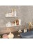 Banyo Rafı Banyo Düzenleyici Organizer Siyah Metal Tasarım 2'li Set 3