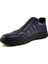 4523 Yumuşak Deri Erkek Günlük Ayakkabı-Lacivert 3