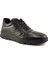 4502 Yumuşak Deri Erkek Günlük Ayakkabı-Siyah 1