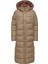 Onlcammie X- Long Quilted Coat Otw Kadın Günlük Mont 15267338-TIGERS-EYE Krem 1