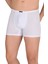 3 Adet Erkek 440688 Düz Modal Boxer Beyaz 1