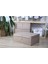 3 Adet Kapaklı Çok Amaçlı Hurç, Kutu Baza Altı Hurç 60X40X30 Cm BEJ 1