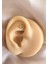 Cerrahi Çelik, Zirkon Taşlı Taşlı Muz Piercing/Rook Piercing/kaş Piercing- Bar 8mm-1 adet 1