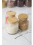 9 Lu Set Bambu Kapaklı Cam Kavanoz & Erzak Saklama Kabı 3 X (1.3 Lt 0.80 Lt 0.50 Lt ( Vakum Kapak ) 5