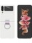 Samsung Galaxy Z Flip 4 Parmak Yüzüğü Tokası Cilt Hissi Cep Telefonu Kılıfları (Yurt Dışından) 1
