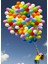 40 Adet Karışık Renk Balon Doğum Günü Parti Balonu 2