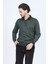 Erkek Polo Yaka Yün Kazak 6091903 Yeşil 3