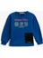 Cep Detaylı Baskılı Sweatshirt 1