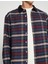 Check Plaid Shirt Neck Detailed 5