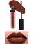 Mattemoist Lipgloss Yarı Mat Saten Bitişli Likit Ruj 416 Clover Brown - Kahverengi 1