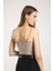 Taş Degaje Yaka Askılı Bodysuit 3