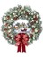2 Adet Noel Temalı Pencere, Duvar Süs Sticker - Çok Renkli (Yurt Dışından) 1