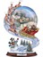 2 Adet Noel Temalı Pencere, Duvar Süs Sticker - Çok Renkli (Yurt Dışından) 1