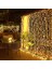 8 Fonksiyonlu 2.5 x 2.5 Metre Perde LED 12 Saçaklı 180 Ledli Kablolu Fişli 1