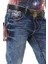 CD729 Cep Nakış Detaylı Basic Jeans Pantolon 4