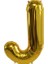 Folyo Balon Harf Gold J 1