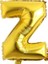 Z Harfi Gold Folyo Balon 1