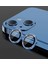 Apple iPhone 12 Diamond Kamera Koruyucu Mavi 1