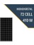 410W Watt Monokristal Güneş Paneli 1