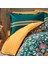 Bedding Salvia Çift Kişilik Saten Nevresim Takımı - Koyu Yeşil 2