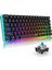 T60K Siyah/beyaz Kırmızı Switch Rgb Klavye Kablolu Gaming Oyuncu Klavyesi 1