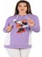 Kadın Kapüşonlu Baskılı Sweatshirt 1