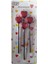 4'lü Pasta Mum Kırmızı Kalp 1