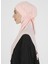 Krep Kemerli Türban - Pembe - Ecardin 3
