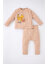 DeFacto Kız Bebek Baskılı Sweatshirt Kumaşlı 2'li Takım Z3868A222WN