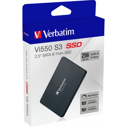 Verbatim Vi550 S3 256GB 2.5 inç SATA-3 Dahili SSD