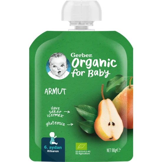 Gerber Organic Armut Püre 90 gr