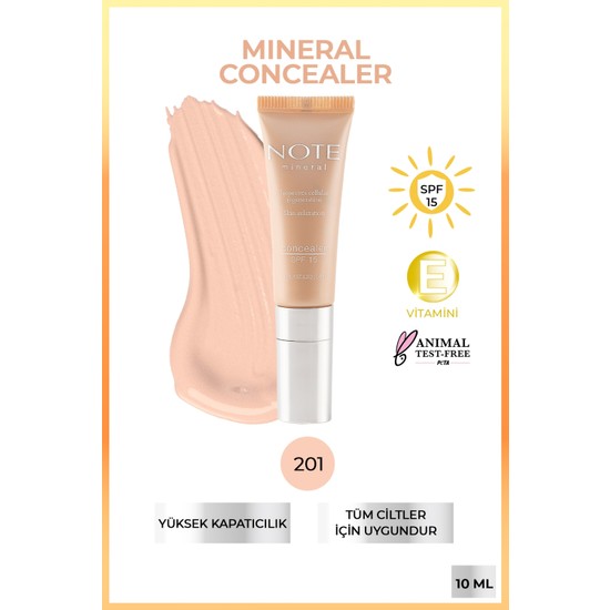 Note Mineral Concealer Göz Altı Kapatıcısı 201 Fiyatı