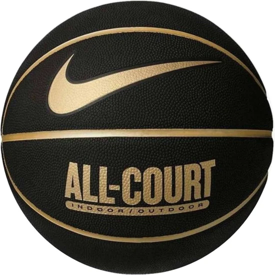 Nike Everyday All Court 8p Deflated Black/metallıc Gold/blac Basketbol Topu N.100.4369.070.07 N.100.4369.070.070812