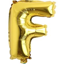 Çıtı Pıtı Store F Harfi Gold Folyo Balon