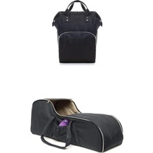 Lui Tasarım Anne Bebek Bakım Sırt Çantası ve Anne Bebek Taşıma Çantası Portbebe