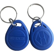 Electrimax Manyetik Anahtarlık -10 Adet Rfid Keyfob Göstergeç Anahtarlık 125 Khz Proximity