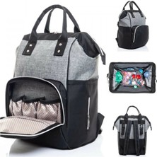 Lui Tasarım Anne Bebek Bakım Sırt Çantası Termal Biberonlu