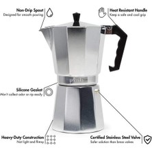 Xhltd Alüminyum Kahve Makinesi Dayanıklı Moka Cafeteira Expresso Percolator Pot Pratik Moka Cezve 450ML | Kahve Tencere (Yurt Dışından)