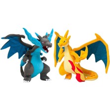 Xhltd 2 Adet Xy Charizard Mage Evrimi Ejderha Peluş Oyuncak Bebek 23 cm (Yurt Dışından)