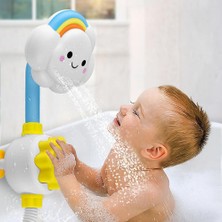 Xhltd Banyo Oyuncakları Çocuklar Için Bebek Su Oyunu Bulutlar Modeli Musluk Duş Su Sprey Oyuncak Çocuklar Için Squirting Yağmurlama Banyo Bebek Oyuncak | Banyo Oyuncak (Yurt Dışından)
