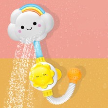 Xhltd Banyo Oyuncakları Çocuklar Için Bebek Su Oyunu Bulutlar Modeli Musluk Duş Su Sprey Oyuncak Çocuklar Için Squirting Yağmurlama Banyo Bebek Oyuncak | Banyo Oyuncak (Yurt Dışından)