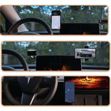 Xhltd Araba Cep Telefonu Tutucu Manyetik Dağı Desteği Mobil Yüzer Display Telefon Tutucu Aksesuarları | Evrensel Araç Braketi (Yurt Dışından)