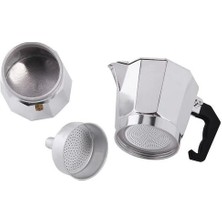 Xhltd Moka Stopetop Kahve Makinesi Alüminyum Pot Fransız Mocha Espresso Percolator Pot Manuel Maker Moka Pot 300ML | Kahve Tencereler (Yurt Dışından)