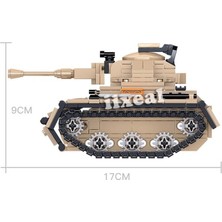 Xhltd Savaş Tankı Taktik Araç Ana Savaş Askeri Dıy Yaratıcı Tankları Yapı Taşları Tuğla Hobi Çocuk Oyuncakları | Bloklar (Yurt Dışından)